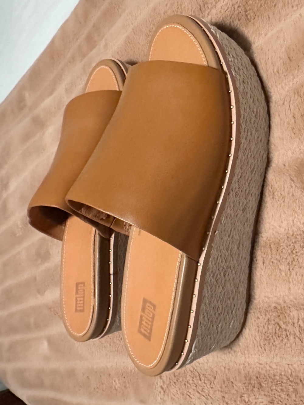 Brand New FitFlop Eloise Espadrille Wedge Sandal Size 7